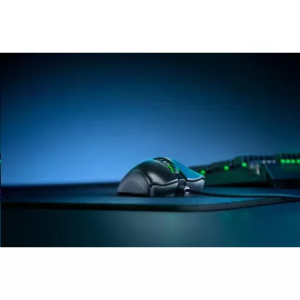 RAZER Maus DeathAdder V2, optisch, Auflösung 20.000 dpi, USB, Hybrid Cloud-Speicher und integrierter Speicher, RGB
