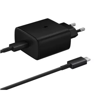 Samsung Reiseladegerät EP-TA845XBE, Schnellladung 45W, USB-C, Schwarz