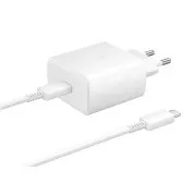 Samsung Reiseladegerät EP-TA845XWE, Quickcharge 45W, USB-C, weiß