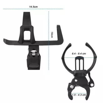Flaschenhalter für Xiaomi Scooter, schwarz M365/Essential/1S (Bulk) Flaschenhalter für Xiaomi Scooter, schwarz M365/Essential/1S (Bulk)
