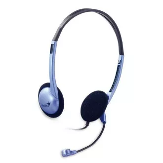 GENIUS Kopfhörer mit Mikrofon HS-02B, 3,5mm Klinke GENIUS Kopfhörer mit Mikrofon HS-02B, 3,5mm Klinke