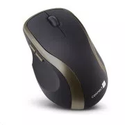 CONNECT IT Kabellose Lasermaus WM2200 (+ 2x AAA Batterien frei), schwarz
