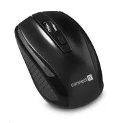 CONNECT IT Kabellose optische Maus (+ 2x AAA Batterien kostenlos), schwarz
