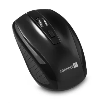 CONNECT IT Kabellose optische Maus (+ 2x AAA Batterien kostenlos), schwarz CONNECT IT Kabellose optische Maus (+ 2x AAA Batterien kostenlos), schwarz