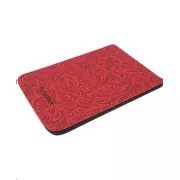 POCKETBOOK Etui Muschel rote Blumen, rot