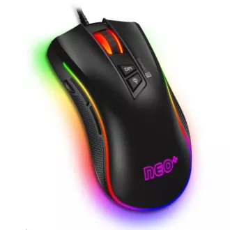 CONNECT IT NEO + professionelle optische Gaming-Maus mit Software, schwarz