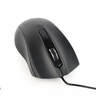 GEMBIRD Maus MUS-3B-01, kabelgebunden, optisch, 1000 dpi, USB, schwarz GEMBIRD Maus MUS-3B-01, kabelgebunden, optisch, 1000 dpi, USB, schwarz