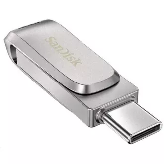 SanDisk Flash Disk 256GB Ultra Dual Drive Luxe USB 3.1 Typ-C 150MB/s