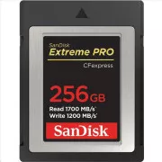 SanDisk Extreme Pro CFexpress Karte 256GB, Typ B, 1700MB/s Lesen, 1200MB/s Schreiben