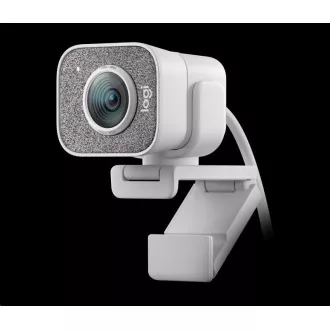 Logitech StreamCam C980 - Full HD-Kamera mit USB-C für Live-Streaming und Inhaltserstellung, weiß