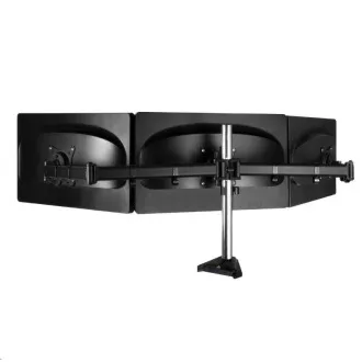 ARCTIC Tischhalter Z3 Pro (Gen3) für 3x LCD bis 32", Tragkraft 3usx15kg, 4x USB HUB, schwarz