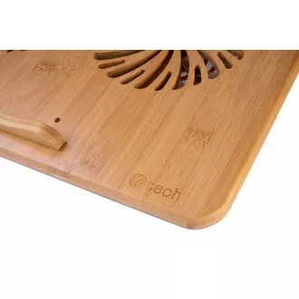 C-TECH Kühlpad unter NTB Bamboo, 15,6", 2x 140mm, 2x USB