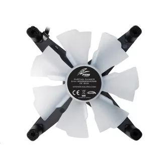 EVOLVEO Ptero 12CR, PWM, 4pin, LED rot, 12V Lüfter 120mm