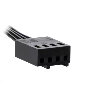 EVOLVEO Ptero 12CR, PWM, 4pin, LED rot, 12V Lüfter 120mm