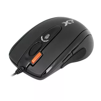 A4tech X-710BK, OSCAR Game Gaming-Maus, 2000DPI, schwarz, USB