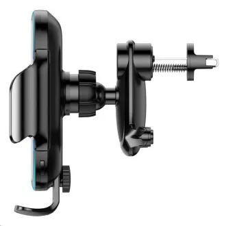 Baseus Light Elektroautohalterung mit kabellosem Laden 15W schwarz