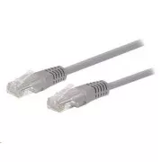 C-TECH Patchkabel Cat5e, UTP, grau, 5m