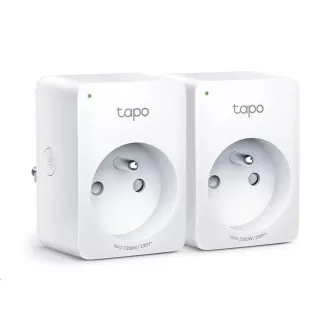 TP-Link Tapo P100(2er-Pack) intelligente WiFi-Mini-Steckdose (2300W, 10A, 2, 4 GHz, BT)