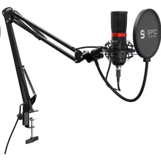 SPC Gear Mikrofon SM950 Streaming-Mikrofon / USB / verstellbarer Arm / Mute-Taste / Pop-Filter SPC Gear Mikrofon SM950 Streaming-Mikrofon / USB / verstellbarer Arm / Mute-Taste / Pop-Filter