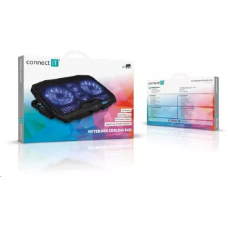 CONNECT IT Laptop Kühlpad, schwarz CONNECT IT Laptop Kühlpad, schwarz