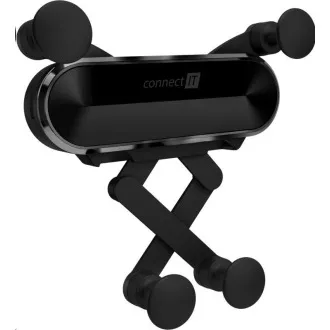 CONNECT IT InCarz SPIDER Universal Autohalterung, für Kühlergrill, schwarz-silber