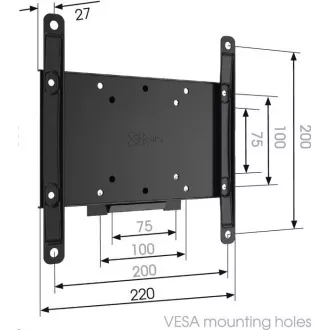 Vogel's MA2000 - fester TV-Halter S