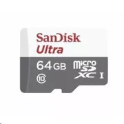 Sandisk MicroSDXC-Karte 64GB Ultra (80MB/s, Klasse 10 UHS-I, Android)