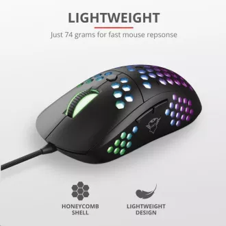 TRUST Gaming-Maus GXT 960 Graphin Ultraleichte Gaming-Maus