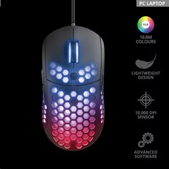 TRUST Gaming-Maus GXT 960 Graphin Ultraleichte Gaming-Maus