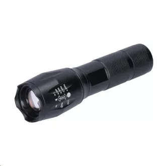 Solight wiederaufladbare LED-Taschenlampe, 300lm, Cree, Fokus, Li-Ion, USB-Aufladung, Powerbank Solight wiederaufladbare LED-Taschenlampe, 300lm, Cree, Fokus, Li-Ion, USB-Aufladung, Powerbank