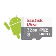 SanDisk MicroSDHC-Karte 32GB Ultra (80MB/s, Klasse 10 UHS-I, Android)