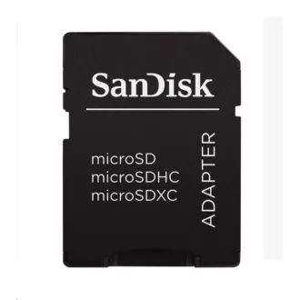 SanDisk MicroSDXC-Karte 256GB Ultra (100MB/s, Klasse 10, Android) + Adapter