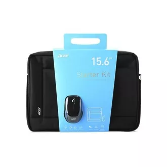 ACER STARTER KIT_15.6 "ABG960 Tragetasche schwarz und kabellose Maus schwarz, 1Y Carry-in