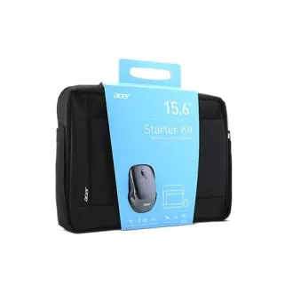 ACER STARTER KIT_15.6 "ABG960 Tragetasche schwarz und kabellose Maus schwarz, 1Y Carry-in