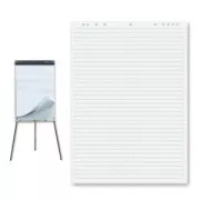 Block Flipchart 95x68cm 25 Blatt quadratisch