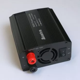 EUROCASE Spannungswandler DC / AC 12V / 230V, 300W, USB