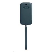 APPLE iPhone 12 | 12 Pro Lederhülle mit MagSafe - Baltic Blue