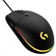 Logitech Gaming Mouse G203 LIGHTSYNC 2nd Gen, EMEA, USB, schwarz