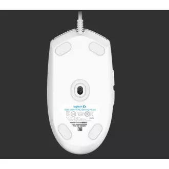 Logitech Gaming Mouse G203 LIGHTSYNC 2nd Gen, EMEA, USB, weiß