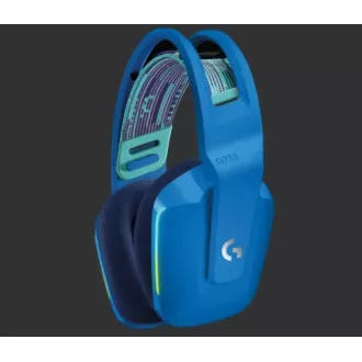 Logitech G733 Gaming-Kopfhörer, LIGHTSPEED Kabelloses RGB-Gaming-Headset, EMEA, blau Logitech G733 Gaming-Kopfhörer, LIGHTSPEED Kabelloses RGB-Gaming-Headset, EMEA, blau