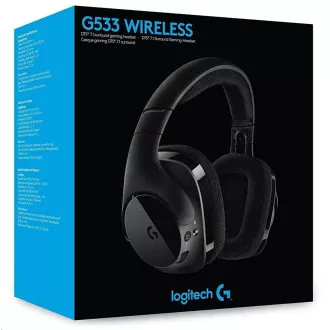 Logitech G533 Gaming-Kopfhörer, Kabelloses Gaming-Headset Logitech G533 Gaming-Kopfhörer, Kabelloses Gaming-Headset