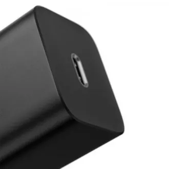 Baseus Super SI Set aus USB-C 20W Adapter und USB-C Kabel auf Lightning 1m, schwarz