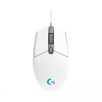 Logitech G102 LIGHTSYNC Gaming-Maus der 2. Generation, USB, EER, Weiß Logitech G102 LIGHTSYNC Gaming-Maus der 2. Generation, USB, EER, Weiß