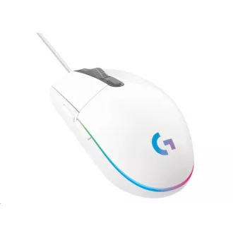 Logitech G102 LIGHTSYNC Gaming-Maus der 2. Generation, USB, EER, Weiß Logitech G102 LIGHTSYNC Gaming-Maus der 2. Generation, USB, EER, Weiß