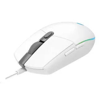 Logitech G102 LIGHTSYNC Gaming-Maus der 2. Generation, USB, EER, Weiß Logitech G102 LIGHTSYNC Gaming-Maus der 2. Generation, USB, EER, Weiß