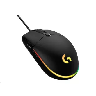 Logitech Gaming Mouse G102 LIGHTSYNC Gaming-Maus der 2. Generation, USB, EER, Schwarz Logitech Gaming Mouse G102 LIGHTSYNC Gaming-Maus der 2. Generation, USB, EER, Schwarz