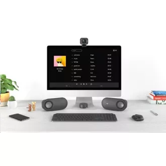 Logitech Lautsprecher Z407, Bluetooth mit Subwoofer, Graphit