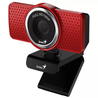GENIUS Webcam ECam 8000 / rot / Full HD 1080P / USB2.0 / Mikrofon