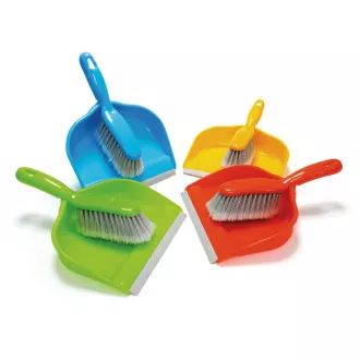 Set Besen Kehrschaufel mit Gummistab DeLux Cleanex Set Besen Kehrschaufel mit Gummistab DeLux Cleanex