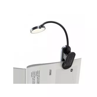 Baseus LED-Leselampe mit Clip, grau